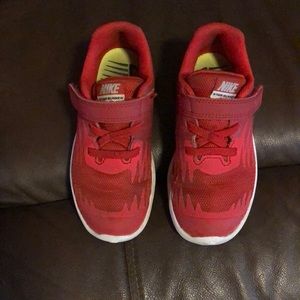 Toddler Boys Red Nike Sneakers